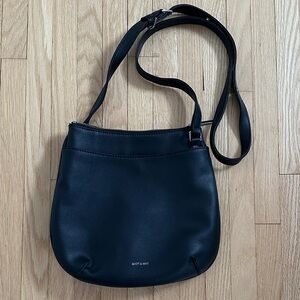 Matt & Nat Black Crossbody Bag